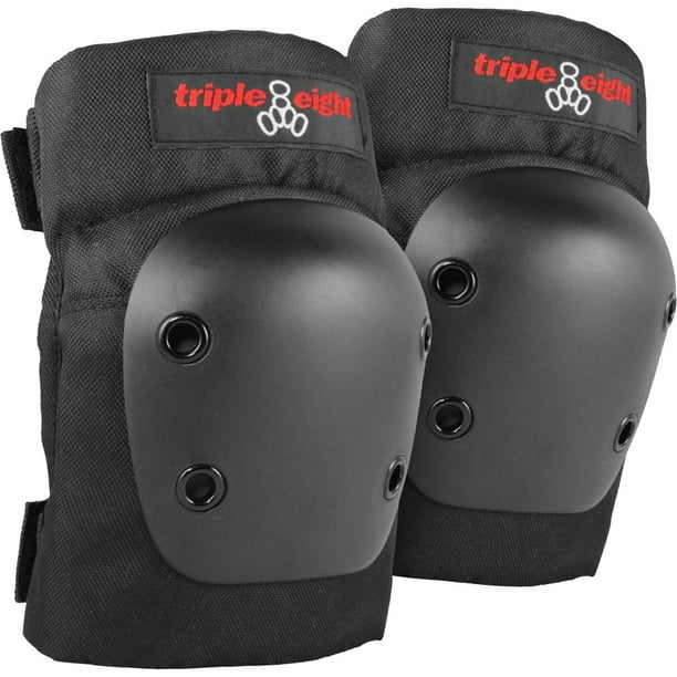 Triple 8 Street Knee Pad Size: L Black with White Cap BRAND NEW ORIGINAL Triple 8 Street Knee Pad Size: L Black with White Cap BRAND NEW ORIGINAL